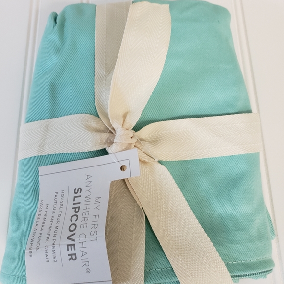 Pottery Barn my first anywhere chair cover aqua - Picture 2 of 5